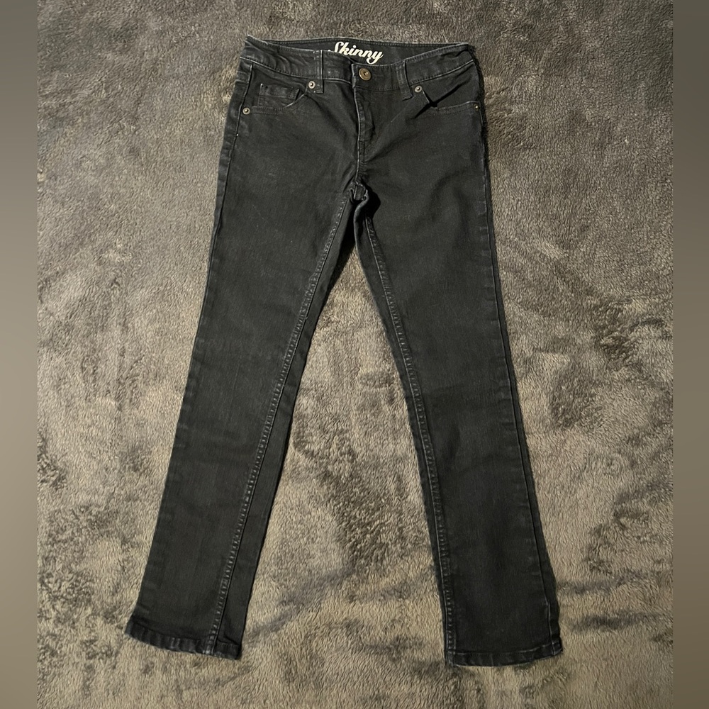 Black skinny jeans